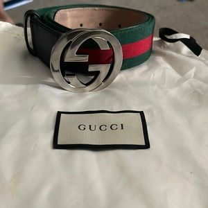 Men’s Gucci Web belt